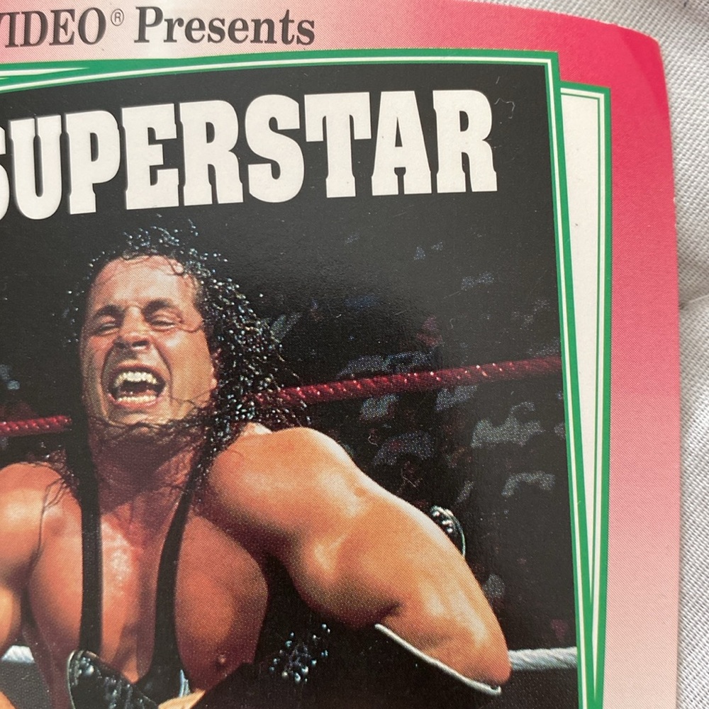 Vintage WWF Superstar Bret 'Hit Man' Hart Postcard - Picture 8 of 17